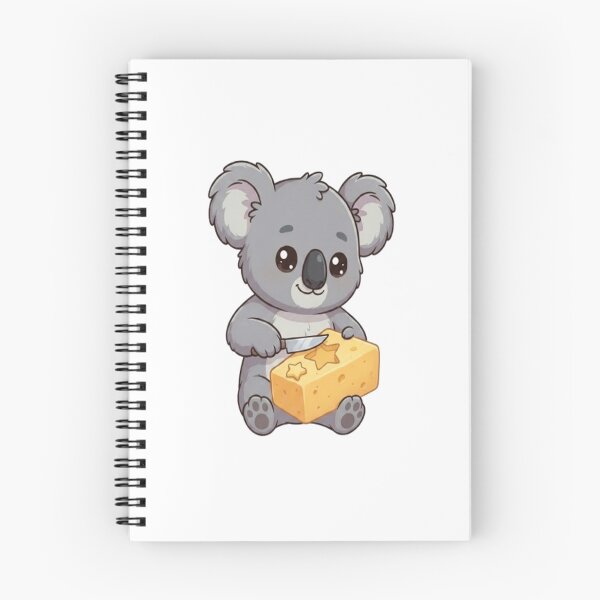 Item preview, Cute Koala Carving Cheese Stars designed and sold by Ella_Sketch.