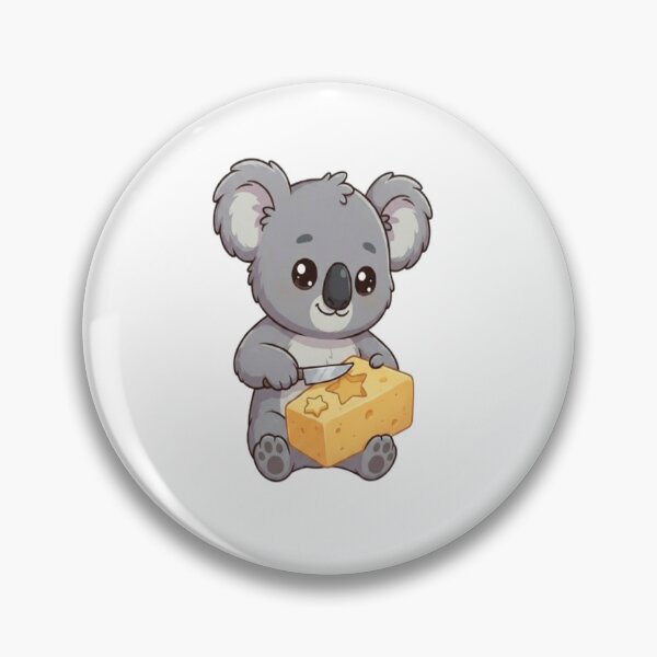 Item preview, Cute Koala Carving Cheese Stars designed and sold by Ella_Sketch.