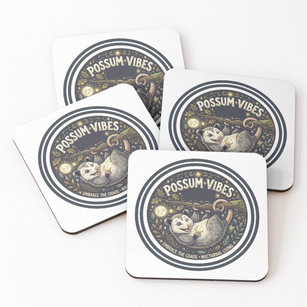 Item preview, Possum Vibes - Embrace The Chaos Cottagecore Nocturnal Living designed and sold by LOVEARTDESIGN.
