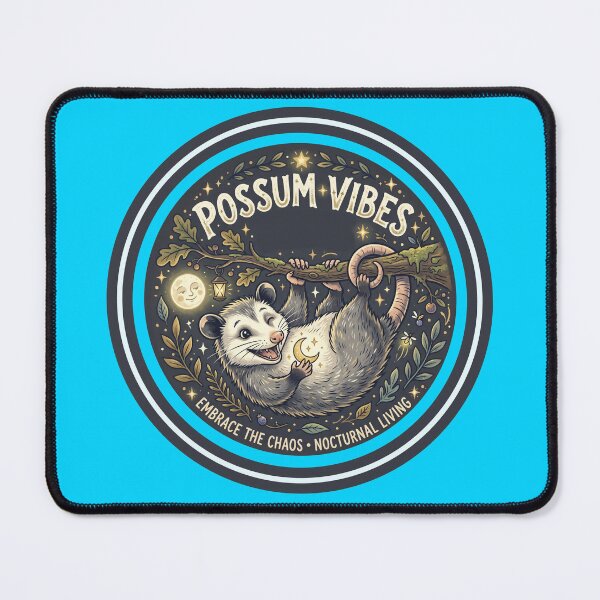 Item preview, Possum Vibes - Embrace The Chaos Cottagecore Nocturnal Living designed and sold by LOVEARTDESIGN.