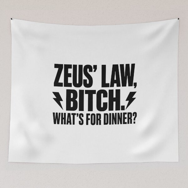 Item preview, Zeus' Law designed and sold by Caring Hearts.
