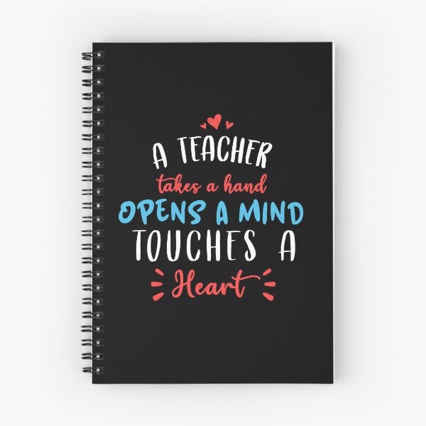 Item preview, A Teacher Takes A Hand Opens A Mind Touches A Heart designed and sold by teeperfect.