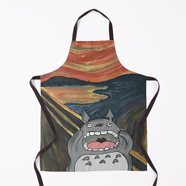 Item preview, scary toro art [[totoros's]] go -%[ghiblis]%- scream aways  designed and sold by Wdanti.