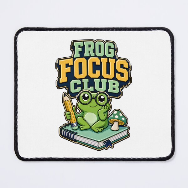 Item preview, Back to School Frog Focus Club designed and sold by Fenay Designs.