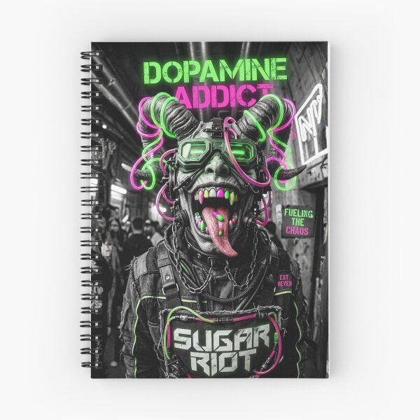 Item preview, Dopamine Addict: When Neon Pushes the Limit designed and sold by Print Fiction.