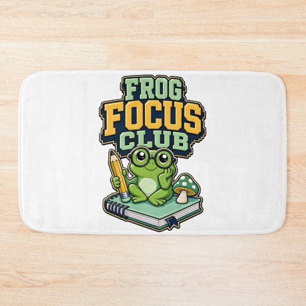 Item preview, Back to School Frog Focus Club designed and sold by Fenay Designs.