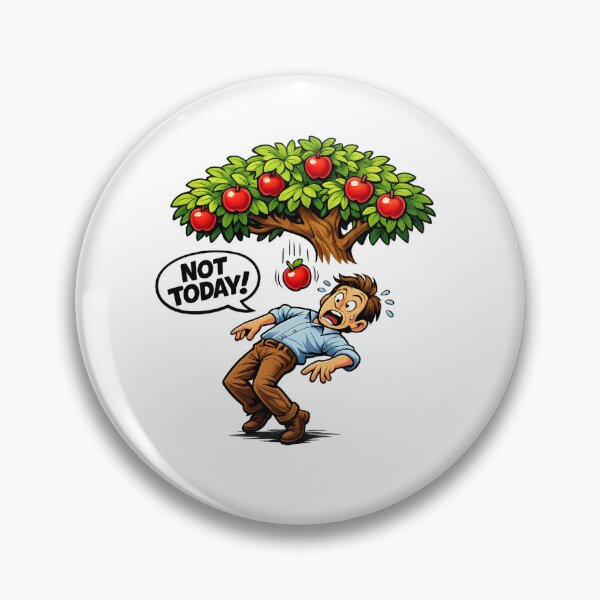 Item preview, Not Today falling Apple T-Shirt, Hoodie, Phone case designed and sold by MixPhoneCases.