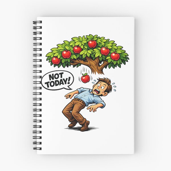 Item preview, Not Today falling Apple T-Shirt, Hoodie, Phone case designed and sold by MixPhoneCases.