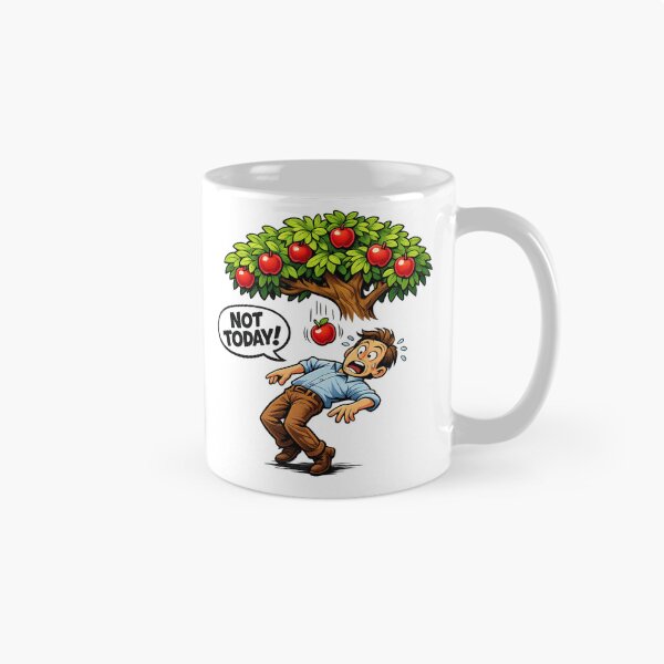 Item preview, Not Today falling Apple T-Shirt, Hoodie, Phone case designed and sold by MixPhoneCases.