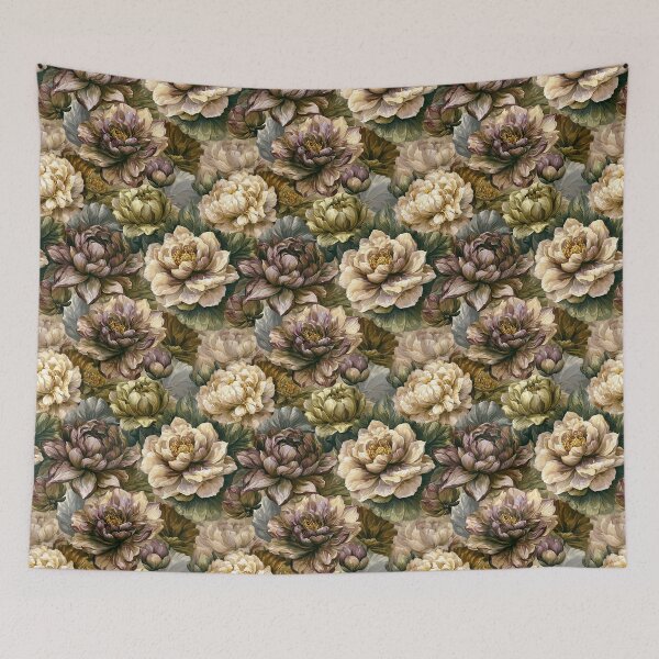Item preview, Fresh Lotus  - Retro Flower Floral - Birthday Gift Ideas designed and sold by RoyalStarsPatts.