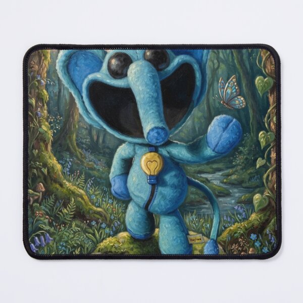 Item preview, Bubba Bubbaphant Poppy Playtime Painting Portrait designed and sold by bluejourney1987.