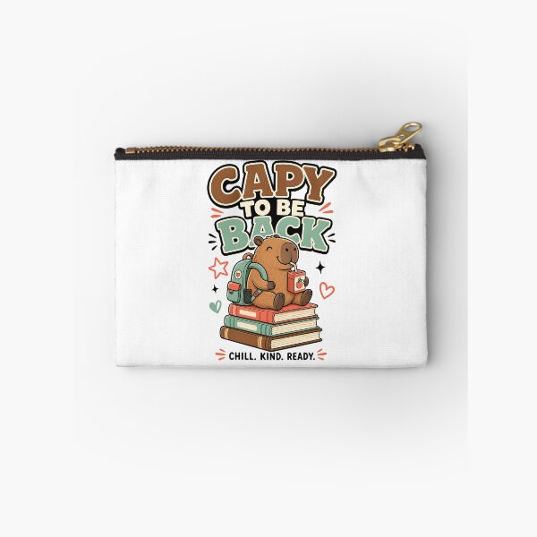 Item preview, Back to School Capybara: Chill, Kind, Ready designed and sold by Fenay Designs.