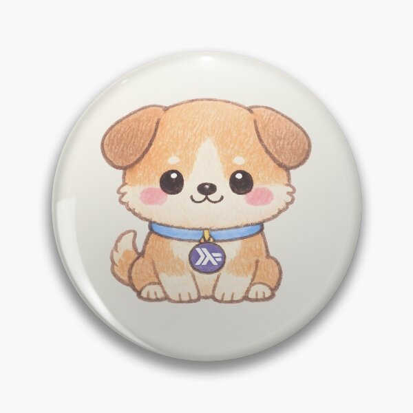 Item preview, Cute Kawaii Haskell Puppy – Adorable Functional Programming Dog designed and sold by Nerd Romance Café.