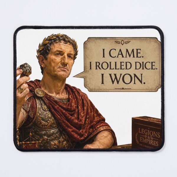 Item preview, Julius Caesar Board Game - I Came I Rolled I Won designed and sold by WhiteStrokeDesigns.
