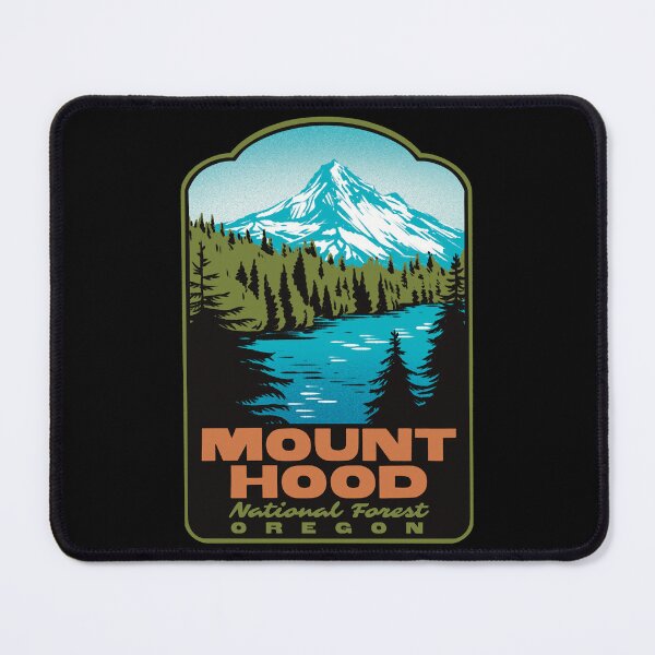 Item preview, Mount Hood National Forest Retro Oregon Travel Art designed and sold by HalpinDesign.