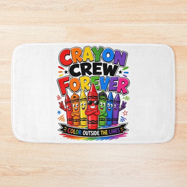 Item preview, Back to School Crayon Crew Forever designed and sold by Fenay Designs.