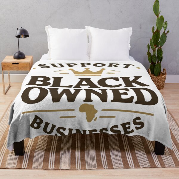 Item preview, Support Black Owned Businesses Minimal Line Art Community T-Shirt designed and sold by WORN.THOUGHTS.