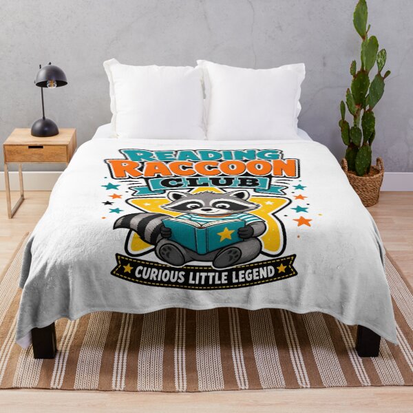 Item preview, Back to School Reading Raccoon Club designed and sold by Fenay Designs.