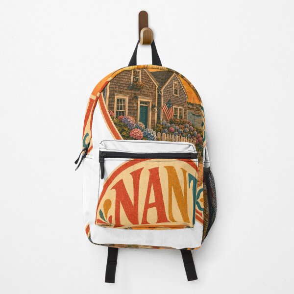 Item preview, Nantucket Souvenir Heart Design - Vintage USA Travel Art designed and sold by VisualArtsOasis.