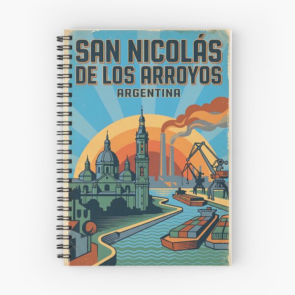 Item preview, San Nicolás de los Arroyos Argentina Vintage Viajes Turismo Recuerdo designed and sold by TravelersGems.