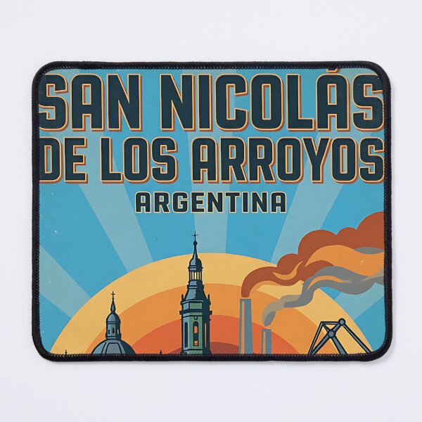 Item preview, San Nicolás de los Arroyos Argentina Vintage Travel Tourism Souvenir designed and sold by TravelersGems.