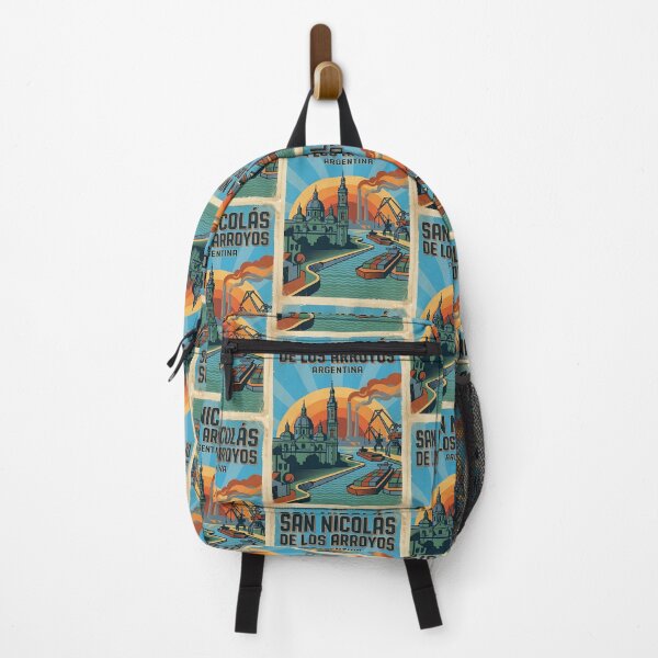 Item preview, San Nicolás de los Arroyos Argentina Vintage Travel Tourism Souvenir designed and sold by TravelersGems.