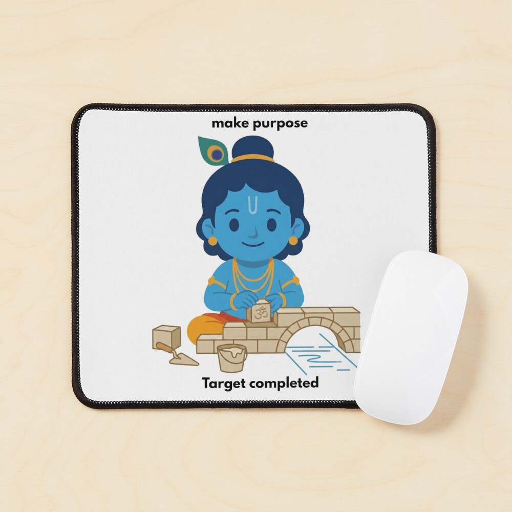 Item preview, Mouse Pad designed and sold by BhaktiByte.
