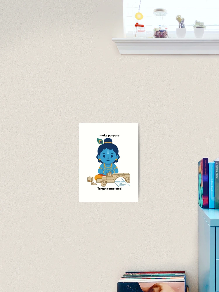 Thumbnail 2 of 3, Art Print, make purpose | Developer Sticker | Programming Tech Humor designed and sold by BhaktiByte.
