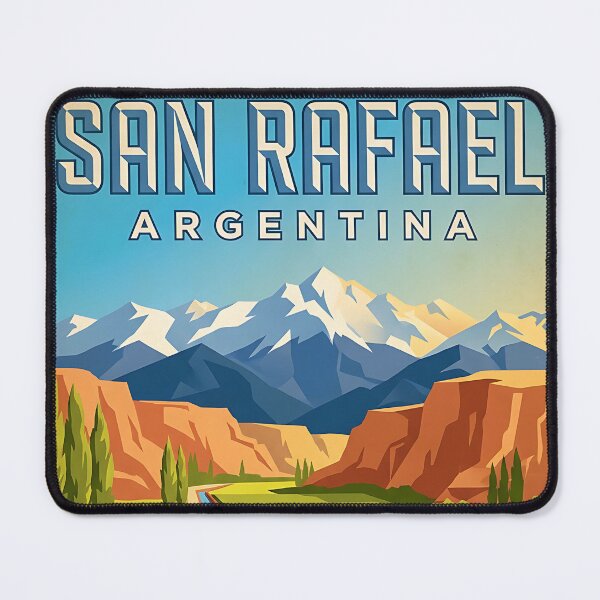 Item preview, San Rafael Mendoza argentina Argentina Vintage Travel Tourism Souvenir designed and sold by TravelersGems.