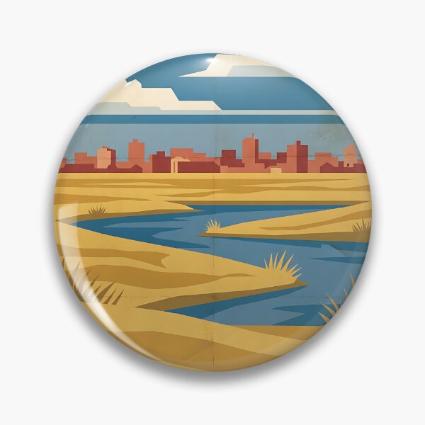 Item preview, santa rosa la pampa Argentina Vintage Travel Tourism Souvenir designed and sold by TravelersGems.