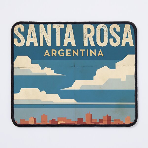 Item preview, santa rosa la pampa Argentina Vintage Travel Tourism Souvenir designed and sold by TravelersGems.