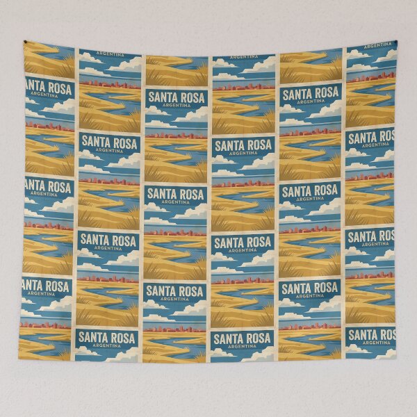 Item preview, santa rosa la pampa Argentina Vintage Travel Tourism Souvenir designed and sold by TravelersGems.
