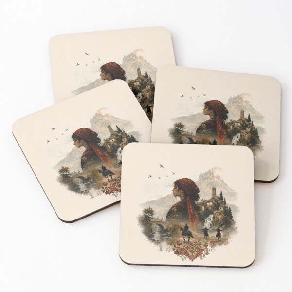 Item preview, Echoes of Tradition | Folk Heritage Artwork designed and sold by GXX Agency.