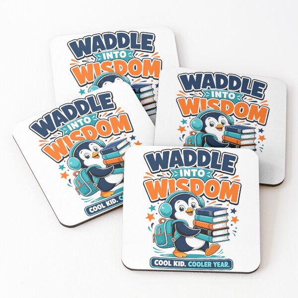 Item preview, Back to School Penguin: Waddle Into Wisdom designed and sold by Fenay Designs.