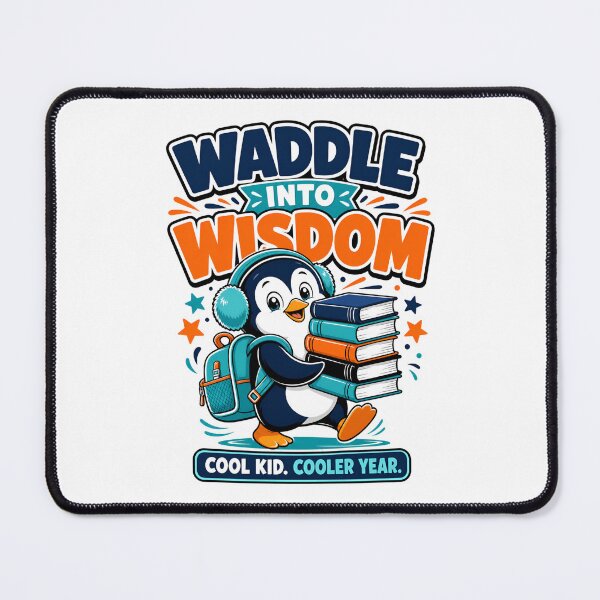 Item preview, Back to School Penguin: Waddle Into Wisdom designed and sold by Fenay Designs.