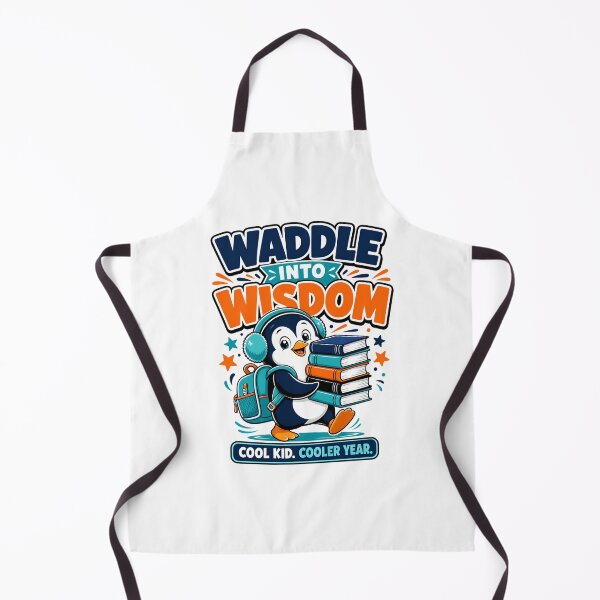 Artikelvorschau, Back to School Penguin: Watschel in die Weisheit entworfen und verkauft von Fenay Designs.