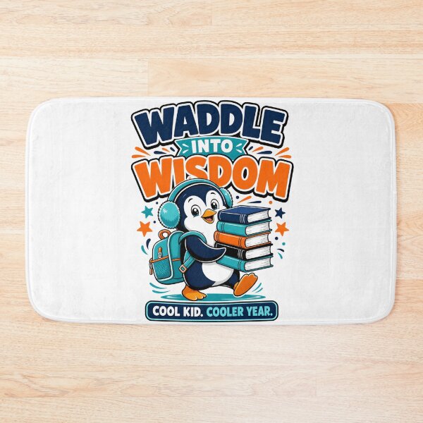 Item preview, Back to School Penguin: Waddle Into Wisdom designed and sold by Fenay Designs.