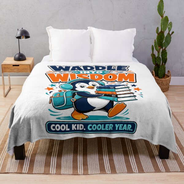 Item preview, Back to School Penguin: Waddle Into Wisdom designed and sold by Fenay Designs.
