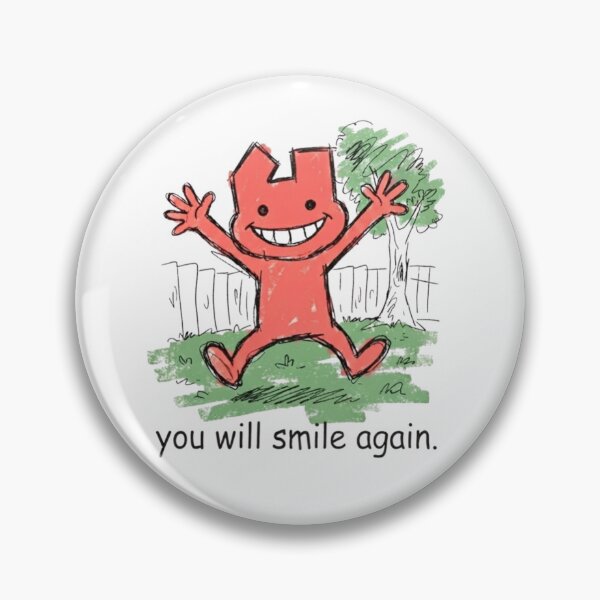 Item preview, You Will Smile Again designed and sold by rustycatart.