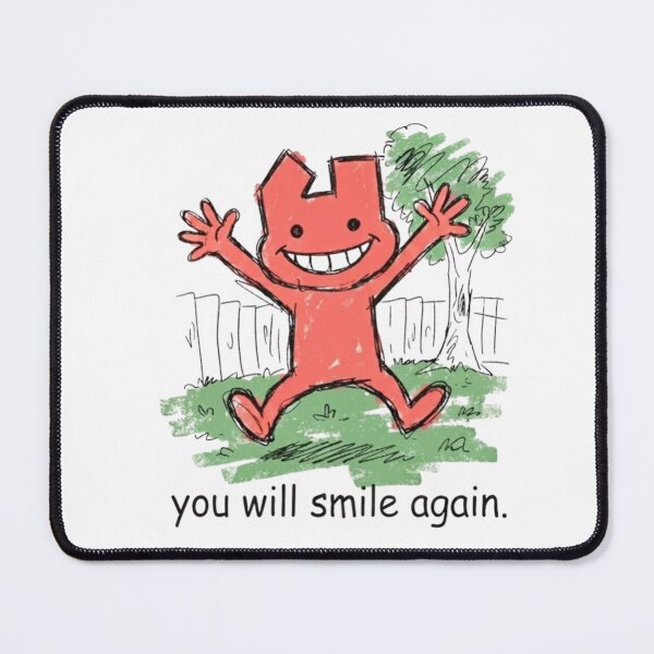 Item preview, You Will Smile Again designed and sold by rustycatart.
