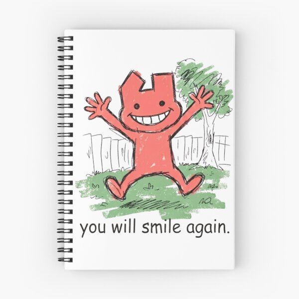 Item preview, You Will Smile Again designed and sold by rustycatart.