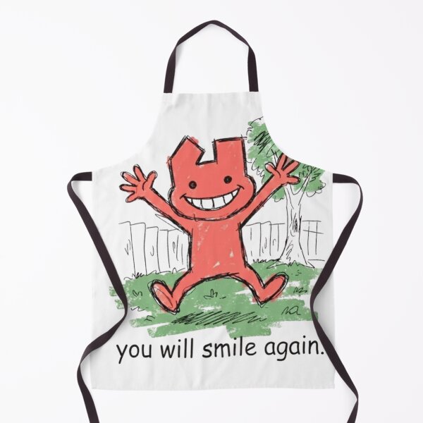 Item preview, You Will Smile Again designed and sold by rustycatart.