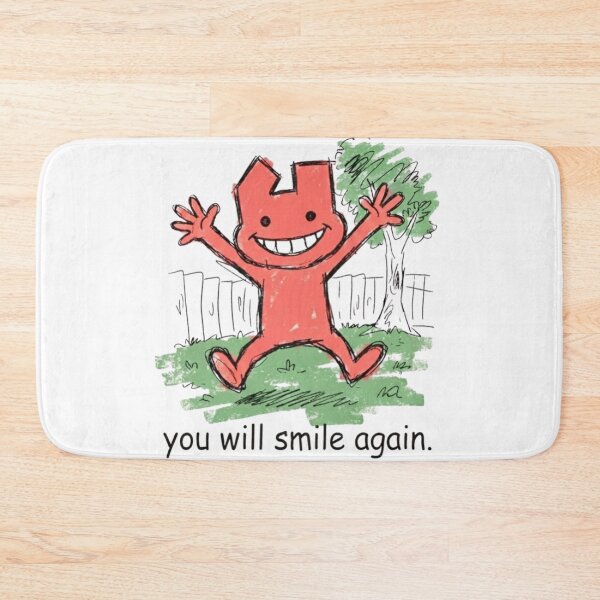 Item preview, You Will Smile Again designed and sold by rustycatart.