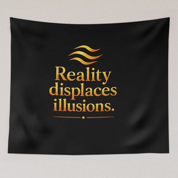 Item preview, Reality displaces illusions. designed and sold by MaxDreamsArt.