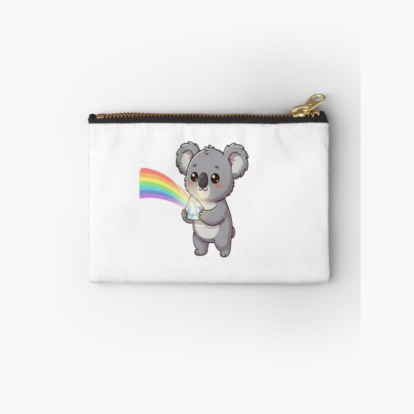 Item preview, Cute Koala Holding Glass Prism designed and sold by Ella_Sketch.