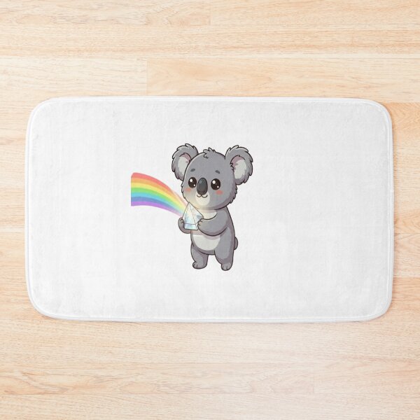 Item preview, Cute Koala Holding Glass Prism designed and sold by Ella_Sketch.