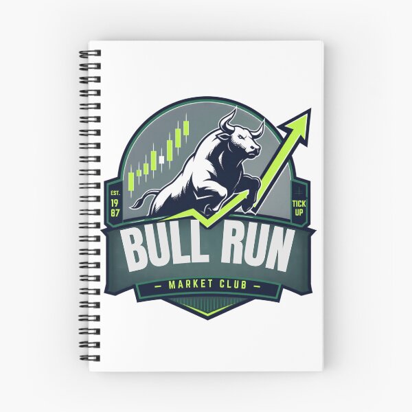 Item preview, Bull Run Market Club Stock Trading Emblem designed and sold by LOGO-WORKS.