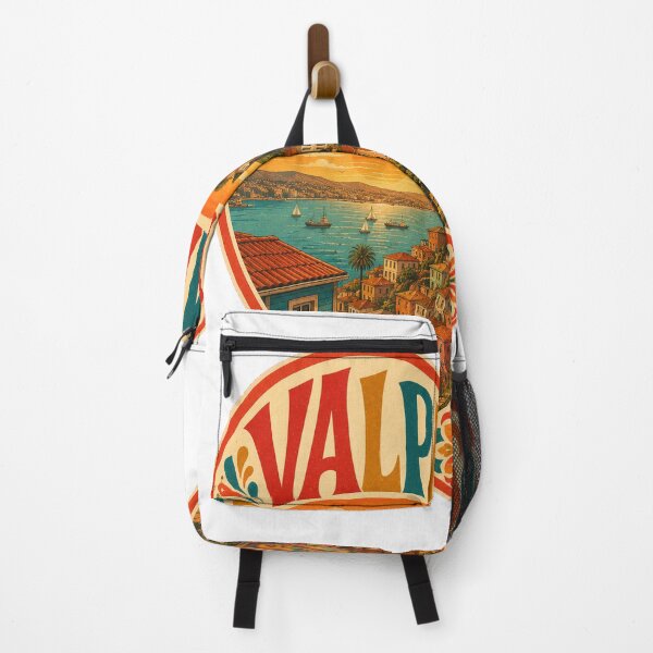 Item preview, Vintage Valparaiso Heart - Retro Chile Travel Souvenir designed and sold by VisualArtsOasis.