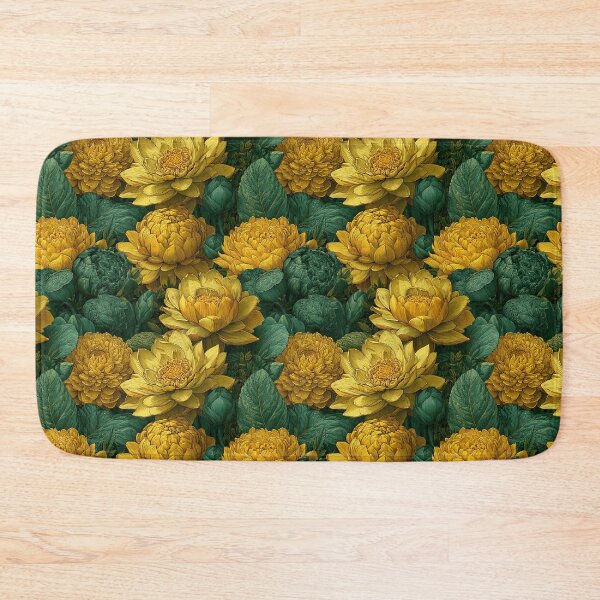Item preview, Graceful Lotus Texture  - Retro Flower Floral - Birthday Gifts For Mom designed and sold by RoyalStarsPatts.