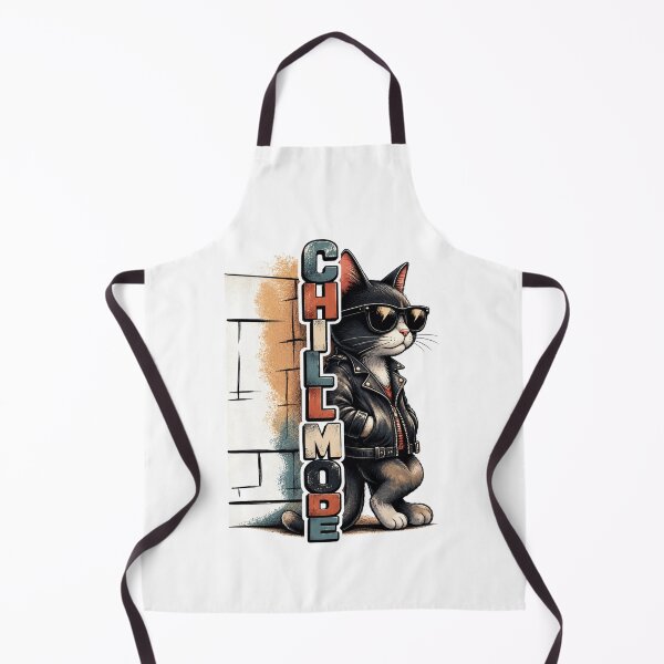 Item preview, Chill Mode Black Cat Cool Sunglasses Kawaii T-Shirt designed and sold by Ashley critters.